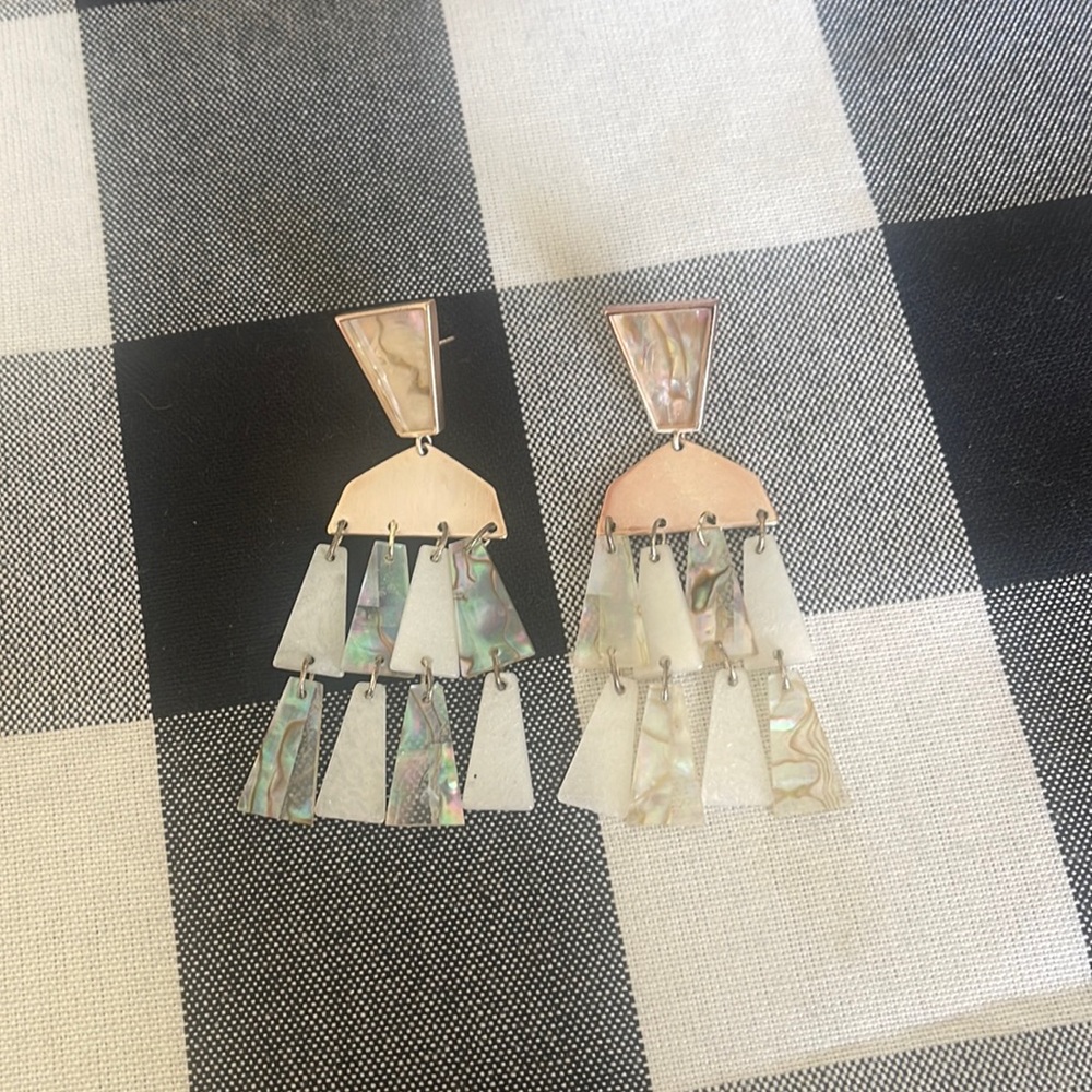Kendra Scott Rose Gold Earrings